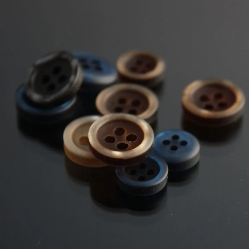 Classic Matte Resin Shirt Button Cuff Four-Eye Neckline Button Professional Custom Color Button
Classic Matte Resin Shirt Button Cuff Four-Eye Neckline Button Professional Custom Color Button