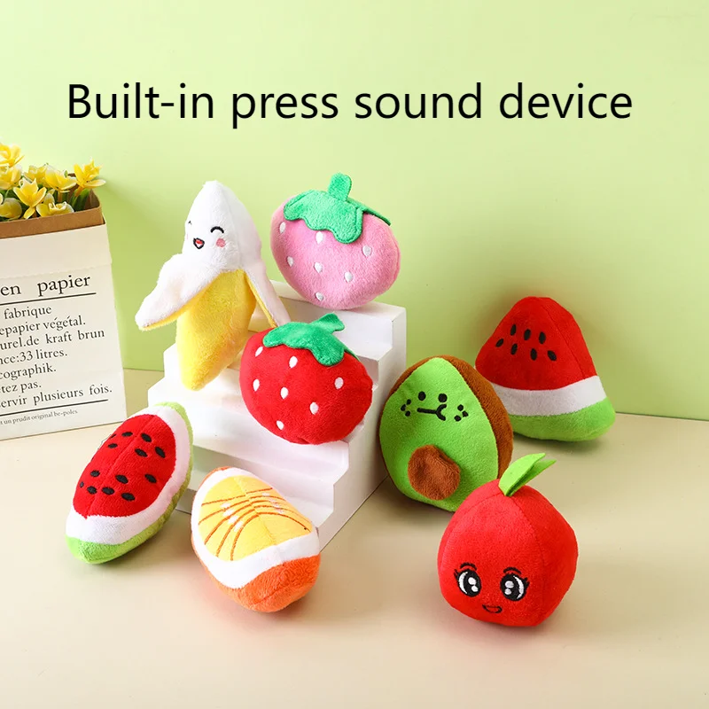Fruit Pet Plush Toys Dog Teeth Grinding Bite Resistant Vocal Toy Watermelon Apple Avocado Strawberry Educational Relief Supplies
Fruit Pet Plush Toys Dog Teeth Grinding Bite Resistant Vocal Toy Watermelon Apple Avocado Strawberry Educational Relief Supplies