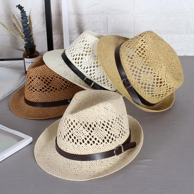 Vintage Hollowed Men Panama Hat Men Cotton Fedora Male Sun Hat Women Summer Beach Hat Chapeau Dad Jazz Trilby Cap Sombrero
Vintage Hollowed Men Panama Hat Men Cotton Fedora Male Sun Hat Women Summer Beach Hat Chapeau Dad Jazz Trilby Cap Sombrero