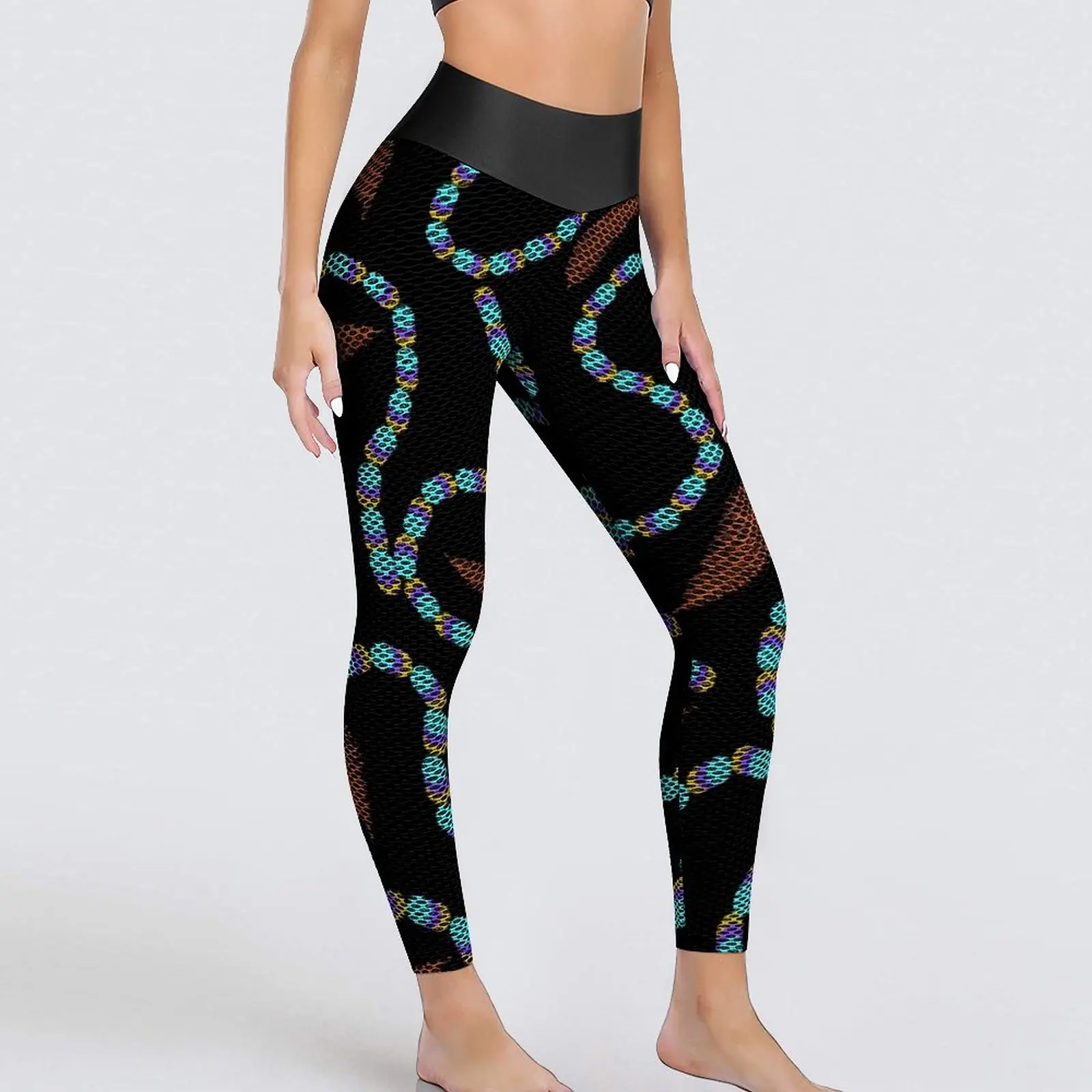 Bright Beads Print Leggings Falling Leaves Fitness Yoga Pants Women High Waist Novelty Leggins Sexy Stretch Graphic Sports Tight 
Bright Beads Print Leggings Falling Leaves Fitness Yoga Pants Women High Waist Novelty Leggins Sexy Stretch Graphic Sports Tight