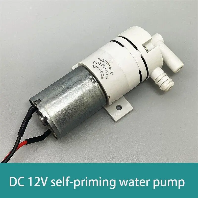 SC3711PW DC 12V Micro 370 Motor Diaphragm Pump Mini Self-priming Suction Water Pump Land self-priming pump Cold water pump
SC3711PW DC 12V Micro 370 Motor Diaphragm Pump Mini Self-priming Suction Water Pump Land self-priming pump Cold water pump