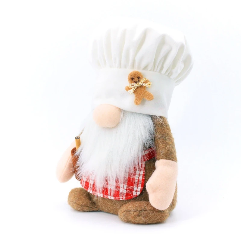 Chef Gnome Plush Doll Cloth Handmade Baker Decoration for Tiered Tray Shelf Table Party Wedding Home Garden Ornament
Chef Gnome Plush Doll Cloth Handmade Baker Decoration for Tiered Tray Shelf Table Party Wedding Home Garden Ornament