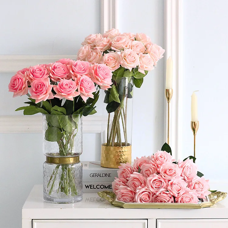 Artificial Flowers Feel Moisturizing Rose Ins Wind Simulation Bouquet Christmas Spring Festival New Year Home Decoration
Artificial Flowers Feel Moisturizing Rose Ins Wind Simulation Bouquet Christmas Spring Festival New Year Home Decoration