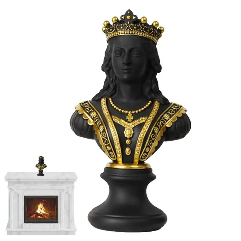 Chess Statue Decor King Queen Chess Piece Figurines Big Chess Figures For Decoration Bust Sculpture Home Decor Desktop Ornament
Chess Statue Decor King Queen Chess Piece Figurines Big Chess Figures For Decoration Bust Sculpture Home Decor Desktop Ornament