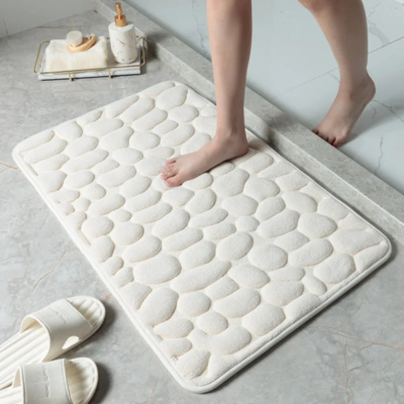 Mat Non-slip Carpets Cobblestone Embossed Bathroom Bath In Wash Basin Bathtub Side Floor Rug Shower Room Doormat Memory Foam
Mat Non-slip Carpets Cobblestone Embossed Bathroom Bath In Wash Basin Bathtub Side Floor Rug Shower Room Doormat Memory Foam