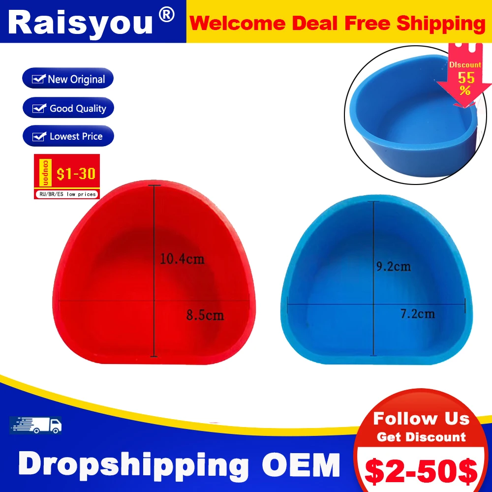 2pcs M L Dental Injection Silicone Plaster Model Cassette Full Mouth Adsorption Denture Plastic Pallet Dentistry Tool Accessoire
2pcs M L Dental Injection Silicone Plaster Model Cassette Full Mouth Adsorption Denture Plastic Pallet Dentistry Tool Accessoire