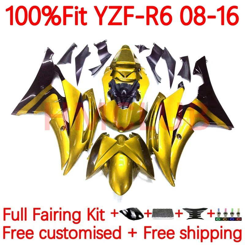 Injection For YAMAHA YZF600 YZF R6 600 R 6 CC YZF-R6 2008 2016 YZFR6 08 09 10 11 12 13 14 15 16 OEM Fairing 27No.190 sale golden
Injection For YAMAHA YZF600 YZF R6 600 R 6 CC YZF-R6 2008 2016 YZFR6 08 09 10 11 12 13 14 15 16 OEM Fairing 27No.190 sale golden