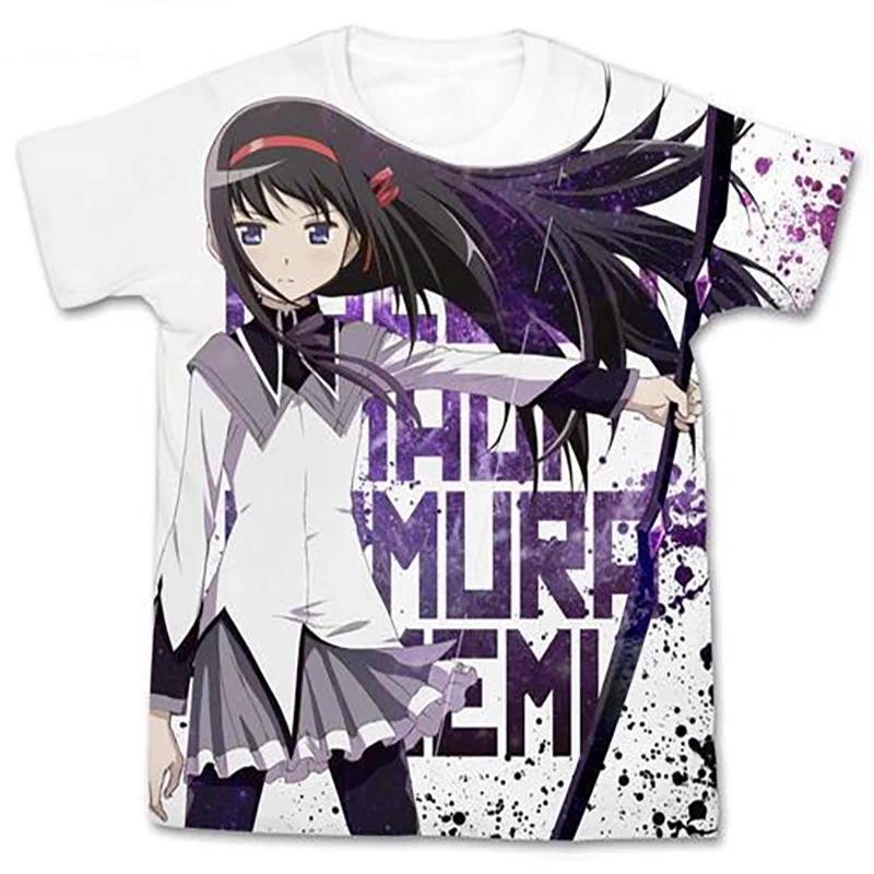 Anime T-Shirts Puella Magi Madoka Magica 3D Printed Streetwear Men Women Oversized Short Sleeve T Shirt Kids Tees Tops Clothing
Anime T-Shirts Puella Magi Madoka Magica 3D Printed Streetwear Men Women Oversized Short Sleeve T Shirt Kids Tees Tops Clothing