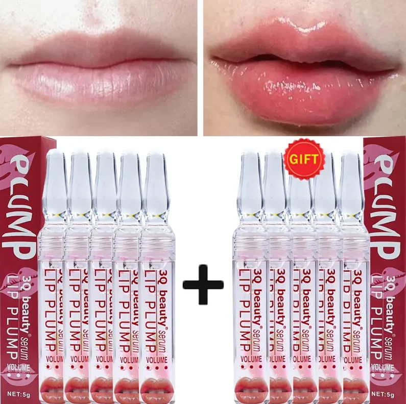 10PCS Instant Volumising Lip Plumper Oil Increase Lip Elasticity Reduce Fine Lines Repair Nourish Essence Sexy Beauty 2023 
10PCS Instant Volumising Lip Plumper Oil Increase Lip Elasticity Reduce Fine Lines Repair Nourish Essence Sexy Beauty 2023