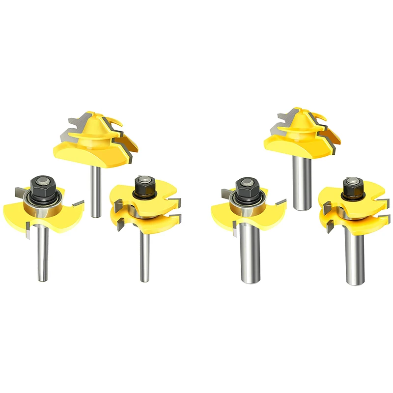 Best Tongue And Router Bit 45 Degree Joint Router Bits 3 Teeth Adjustable T Shape Wood Milling Cutter
Best Tongue And Router Bit 45 Degree Joint Router Bits 3 Teeth Adjustable T Shape Wood Milling Cutter