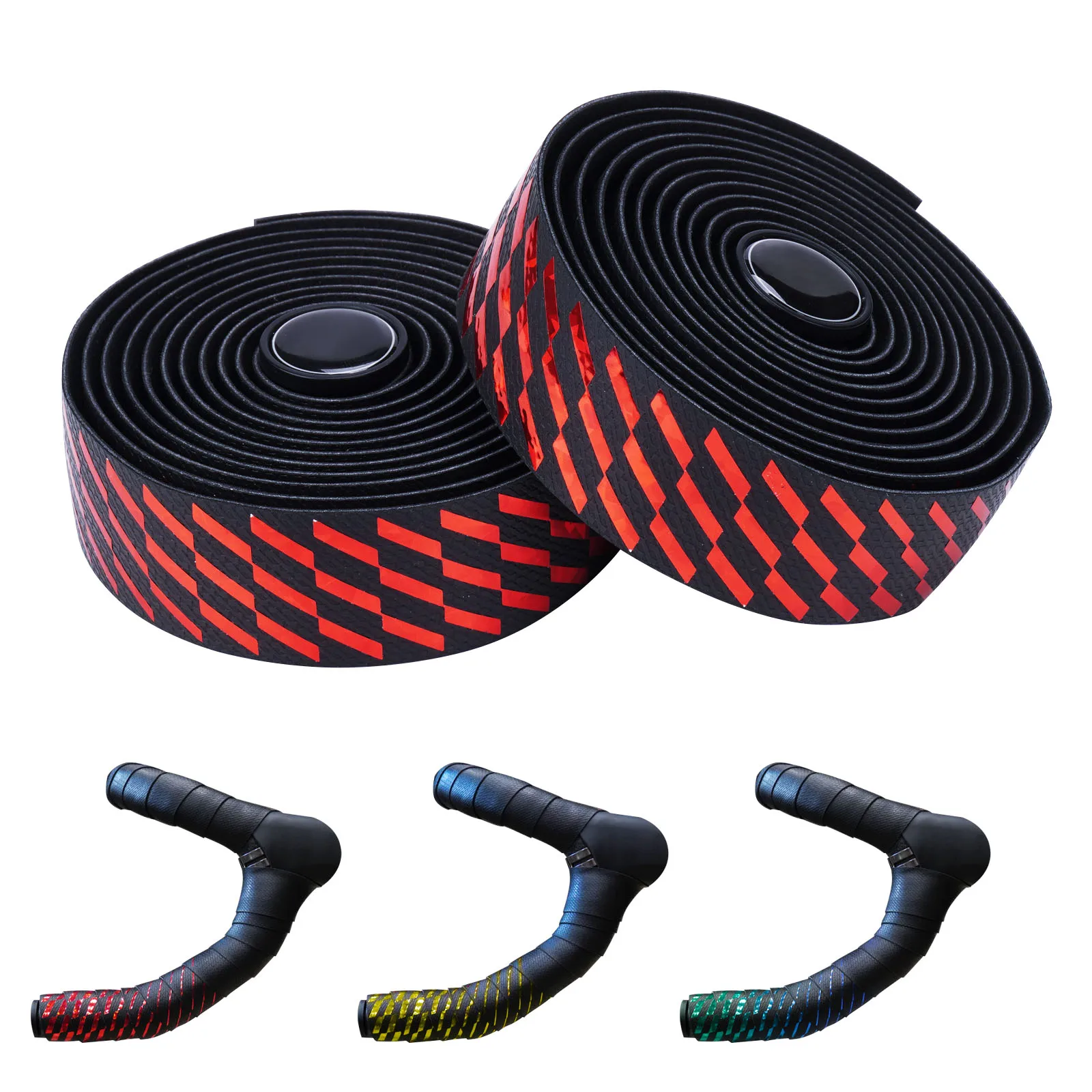 2 Rolls Handlebar Tape For Bicycle Non-Slip Sweat-Absorbent Reflective Cycling Handle Grip Wraps Belts Road Bike Handlebar Strap
2 Rolls Handlebar Tape For Bicycle Non-Slip Sweat-Absorbent Reflective Cycling Handle Grip Wraps Belts Road Bike Handlebar Strap
