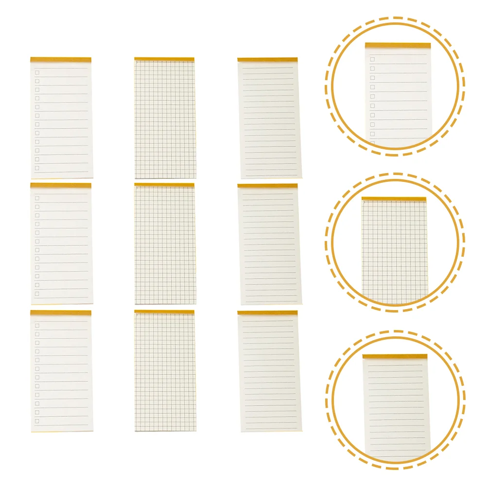 9pcs To-Do List Notepad Planner Checklist Organizing Tear-off Sheets Notepads
9pcs To-Do List Notepad Planner Checklist Organizing Tear-off Sheets Notepads