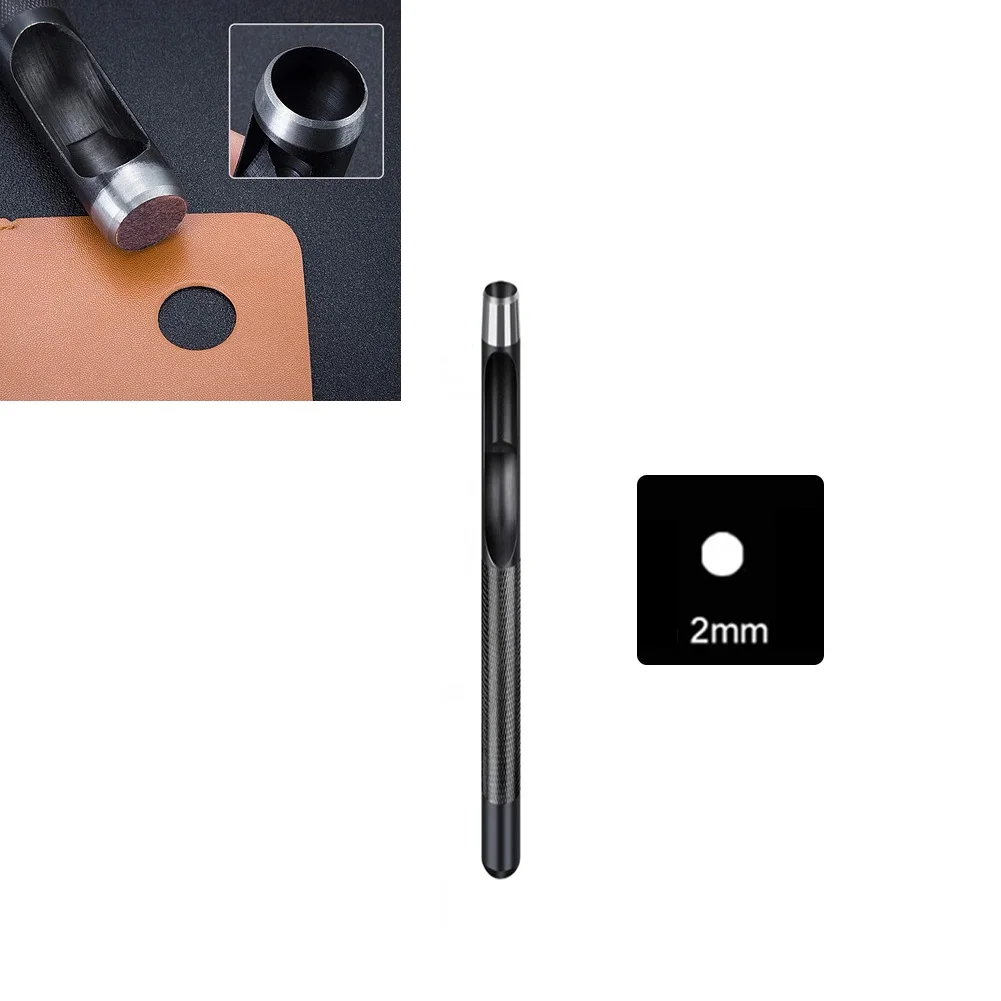 1PC 1mm-10mm Punching Leather Hole Punch Hand Tools Leather Craft Hollow Hole Punch DIY Metal Gaskets Plastic Rubber Tools
1PC 1mm-10mm Punching Leather Hole Punch Hand Tools Leather Craft Hollow Hole Punch DIY Metal Gaskets Plastic Rubber Tools