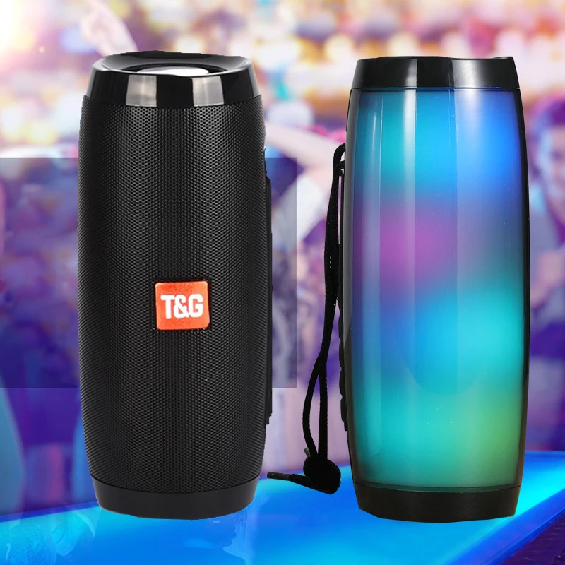 Wireless Speaker Bluetooth-compatible Speaker Microlab Portable Speaker Powerful High Outdoor Bass TF FM Radio with LED Light
Wireless Speaker Bluetooth-compatible Speaker Microlab Portable Speaker Powerful High Outdoor Bass TF FM Radio with LED Light