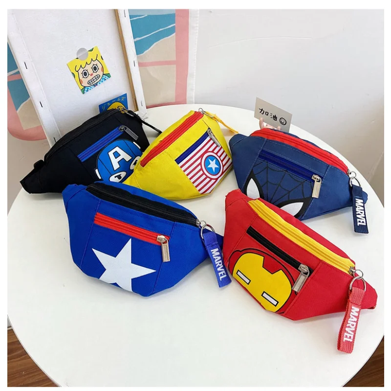 Disney Cartoon Waist Bag Spiderman Casual Waist LightweightBag Iron Man Captain America Outdoor Sports Zipper Shoulder Bags
Disney Cartoon Waist Bag Spiderman Casual Waist LightweightBag Iron Man Captain America Outdoor Sports Zipper Shoulder Bags