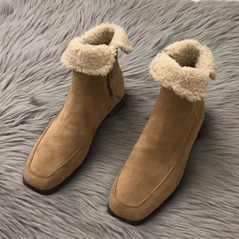 2023 Warm Chelsea Women Ankle Boots Mid Heels Shoes Designer Winter New Chunky Short Plus Cotton Goth Snow Boots Pumps 
2023 Warm Chelsea Women Ankle Boots Mid Heels Shoes Designer Winter New Chunky Short Plus Cotton Goth Snow Boots Pumps