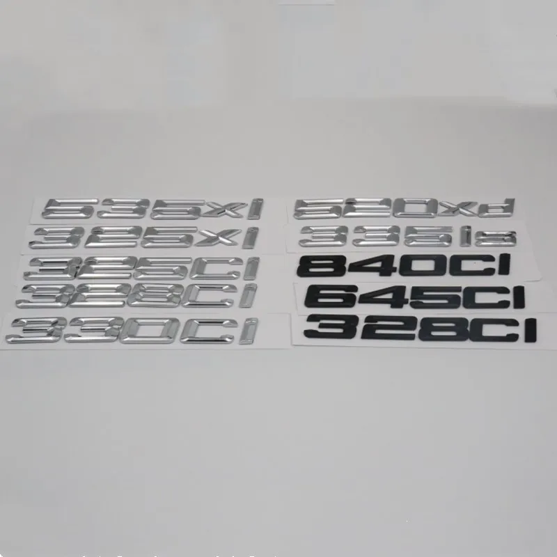 For BMW 328ci 330ci 325ci 325xi 535xi 520xi 528xi 530xi 520xd 530xd 525xd 330xd 320xd 335is Emblem Letter Logo Stickers
For BMW 328ci 330ci 325ci 325xi 535xi 520xi 528xi 530xi 520xd 530xd 525xd 330xd 320xd 335is Emblem Letter Logo Stickers