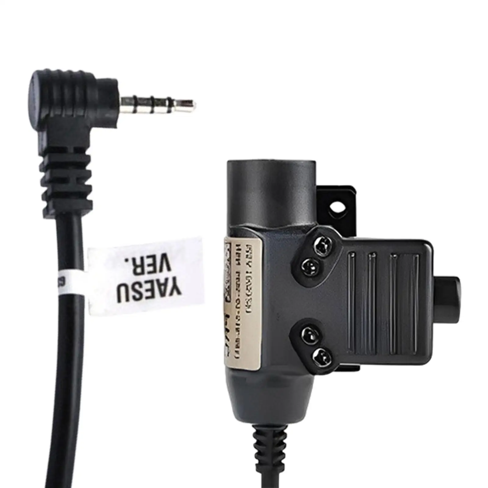 

U94 PTT Adapter Durable High Performance Replaces for Yaesu Single Plug