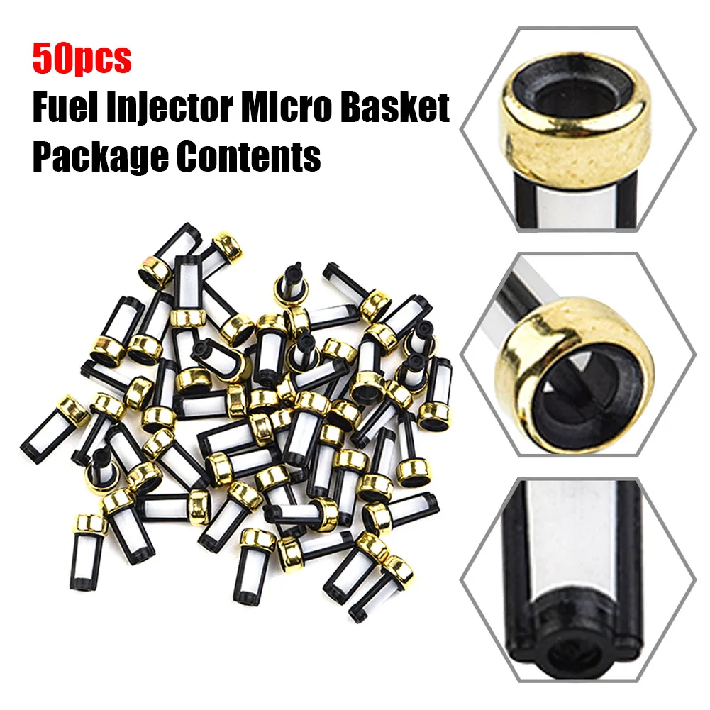 50pcs Fuel Injector Micro Basket Filter Fit For ASNU03C Injector Repair Kits Auto Replacement Parts 6*3*12mm high-quality
50pcs Fuel Injector Micro Basket Filter Fit For ASNU03C Injector Repair Kits Auto Replacement Parts 6*3*12mm high-quality