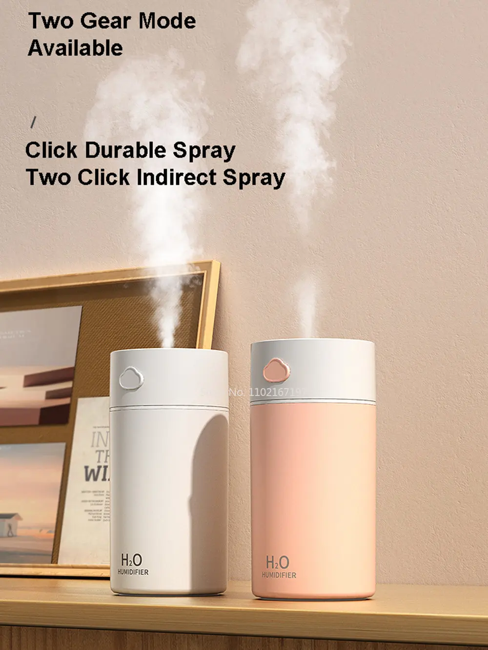 400ML Cloud Humidifier USB Rechargeable Ultrasonic Air Humidifier Essential Oil Diffuser Car Purifier Aroma Anion Mist Maker
400ML Cloud Humidifier USB Rechargeable Ultrasonic Air Humidifier Essential Oil Diffuser Car Purifier Aroma Anion Mist Maker