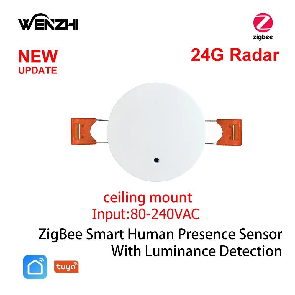 Датчик движения Wenzhi ZigBee 5.8/24G
Датчик движения Wenzhi ZigBee 5.8/24G