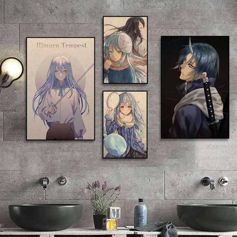 That Time I Got Reincarnated As A Slime DIY Poster Kraft Paper Prints And Posters Kawaii Room Decor
That Time I Got Reincarnated As A Slime DIY Poster Kraft Paper Prints And Posters Kawaii Room Decor