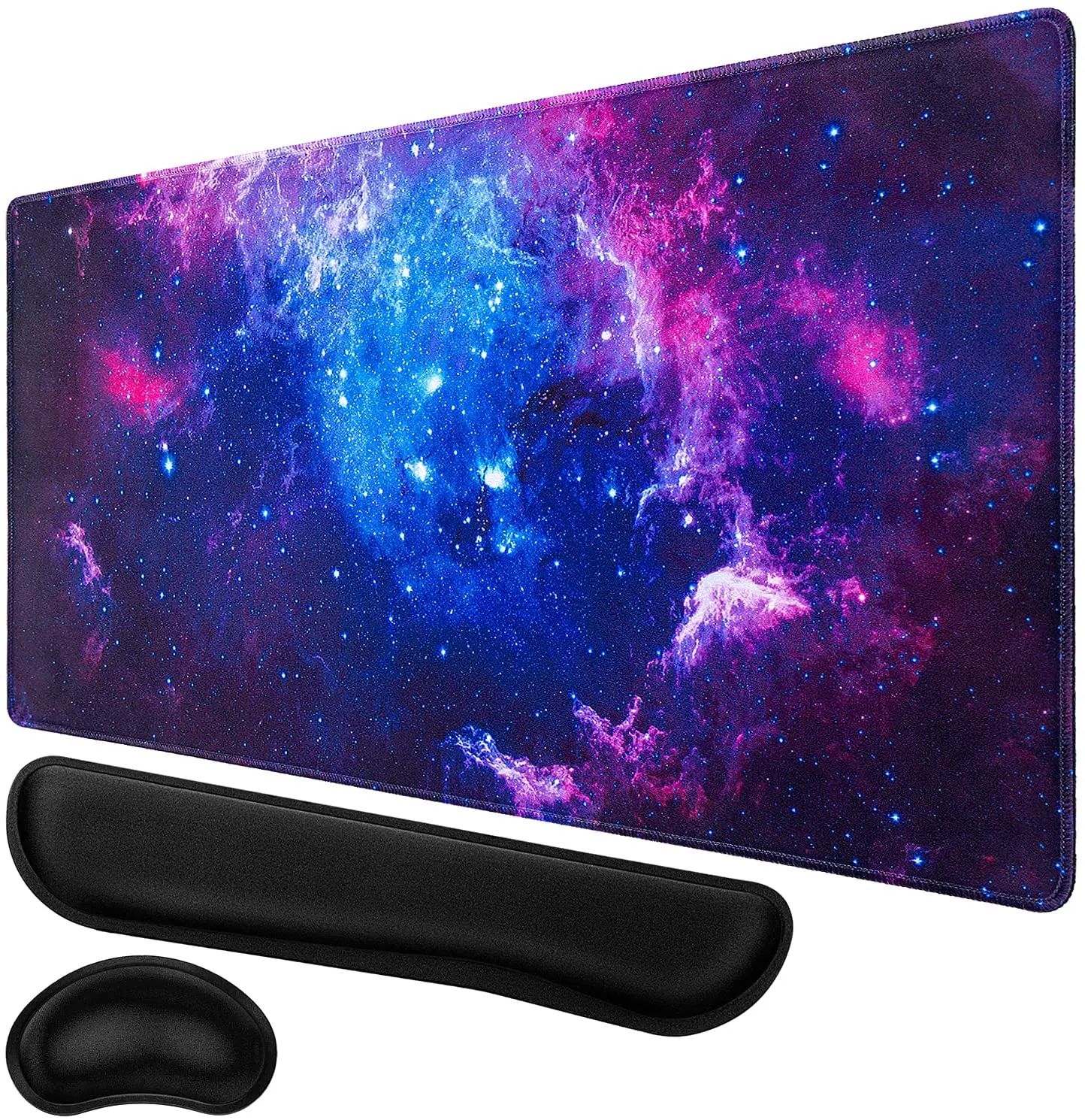 Gaming Mouse Pad, Canjoy XXL Large Extended Mouse Pad, Keyboard Wrist Rest and Mouse Wrist Support Pad with Non-Slip Rubber Base
Gaming Mouse Pad, Canjoy XXL Large Extended Mouse Pad, Keyboard Wrist Rest and Mouse Wrist Support Pad with Non-Slip Rubber Base
