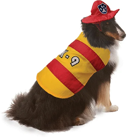 FASHION PET Halloween Costume Fireman XL