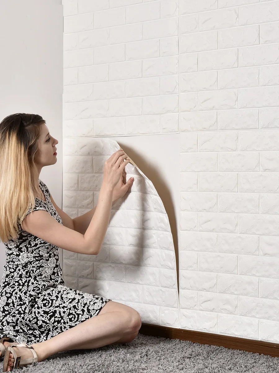 3D Three-dimensional Wall Stickers Living Room Wallpaper Mural Waterproof Bathroom Kitchen Room Decoration
3D Three-dimensional Wall Stickers Living Room Wallpaper Mural Waterproof Bathroom Kitchen Room Decoration