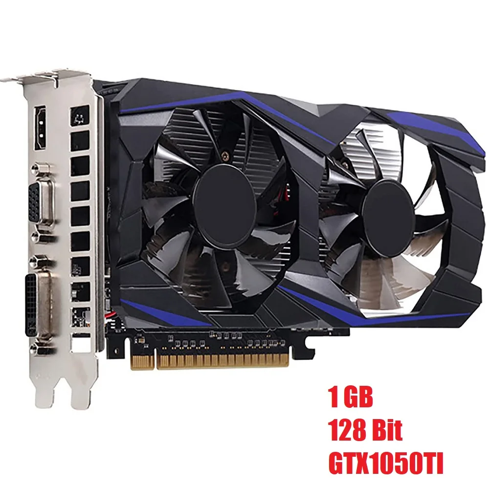 GTX1050Ti DDR5 Graphics Cards Video Gaming 1GB Mining With DVI VGA HD Interfaces Dual Fan HDMI-Compatible 1080 For PC Gaming
GTX1050Ti DDR5 Graphics Cards Video Gaming 1GB Mining With DVI VGA HD Interfaces Dual Fan HDMI-Compatible 1080 For PC Gaming