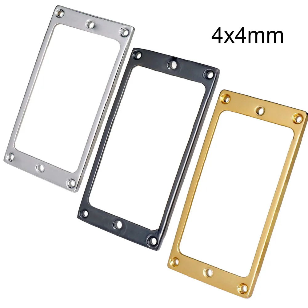 2Pcs Pickup Rings 4mmx4mm Metal Electric Guitar Humbucker Pickup Surround Frame Mounting Ring 4mm Deep Alloy Steel Silver Black
2Pcs Pickup Rings 4mmx4mm Metal Electric Guitar Humbucker Pickup Surround Frame Mounting Ring 4mm Deep Alloy Steel Silver Black