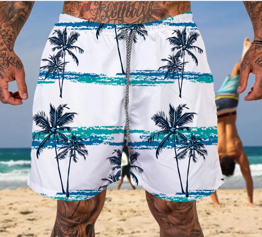 nyk 1/26 European and American men's beach pants 3D printed Hawaiian coconut leisure straight summer swimming trunks sho
nyk 1/26 European and American men's beach pants 3D printed Hawaiian coconut leisure straight summer swimming trunks sho