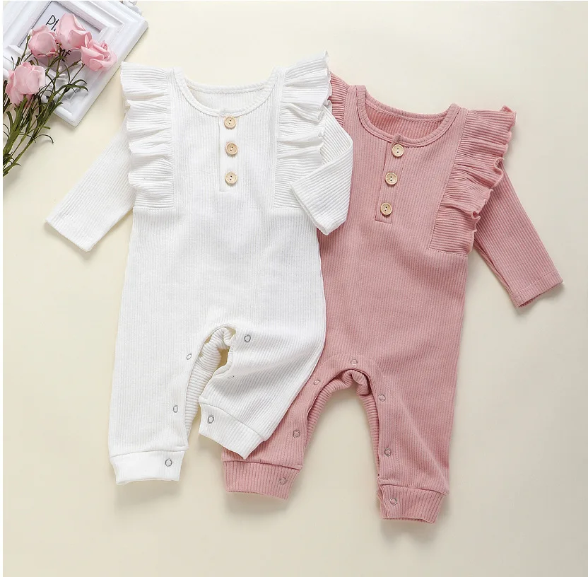 Infant Baby Girls Rompers Spring and Autumn Pit Strip Long-sleeved Jumpsuit Solid Color Baby Clothes Romper Baby Girl Clothes
Infant Baby Girls Rompers Spring and Autumn Pit Strip Long-sleeved Jumpsuit Solid Color Baby Clothes Romper Baby Girl Clothes
