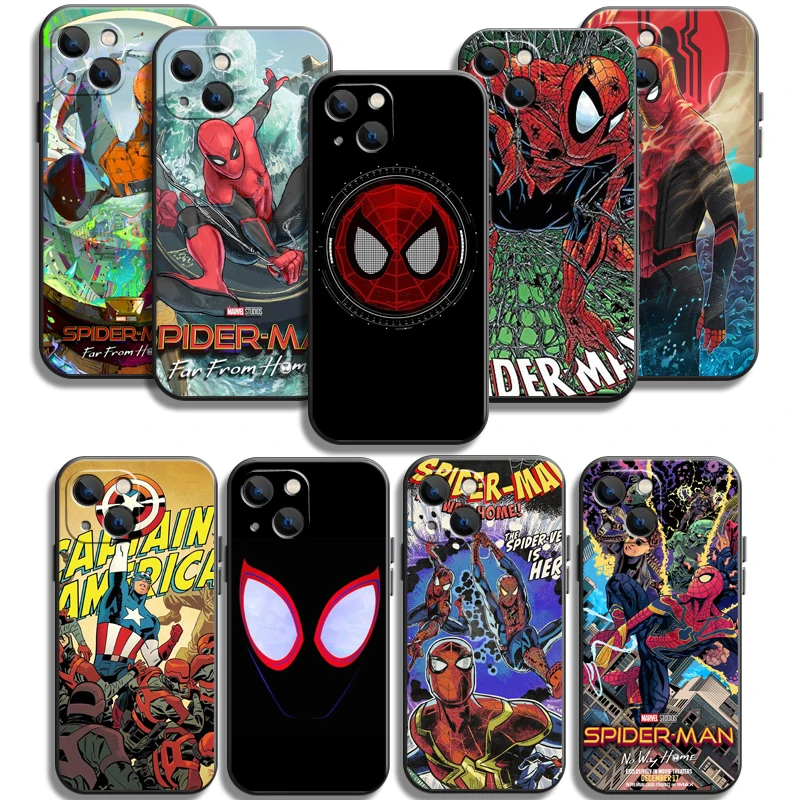 Marvel Spiderman Phone Cases For iPhone 11 12 Pro MAX 6S 7 8 Plus XS MAX 12 13 Mini X XR SE 2020 Soft TPU Carcasa Funda
Marvel Spiderman Phone Cases For iPhone 11 12 Pro MAX 6S 7 8 Plus XS MAX 12 13 Mini X XR SE 2020 Soft TPU Carcasa Funda