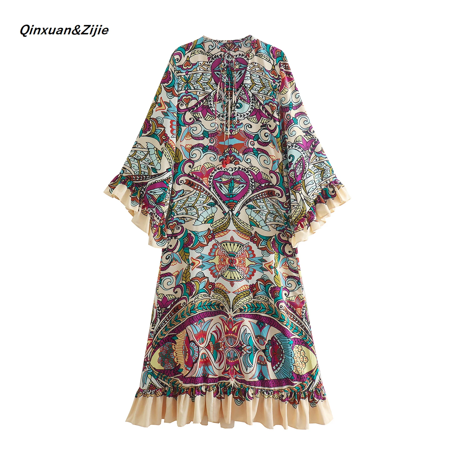 Q&Z Women Vintage V Neck Maxi Dress Women 2022 Y2k Summer Bodycon Elegant Sexy Outfits Ladies Birthday Party Club Sundress
Q&Z Women Vintage V Neck Maxi Dress Women 2022 Y2k Summer Bodycon Elegant Sexy Outfits Ladies Birthday Party Club Sundress