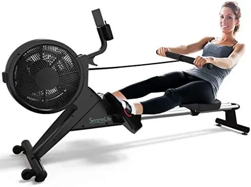 

Rowing Machine-Home Rowing Machine with Smartphone Fitness Monitoring App-Row Machine for Gym or Home Use-Rowing Exercise Machin