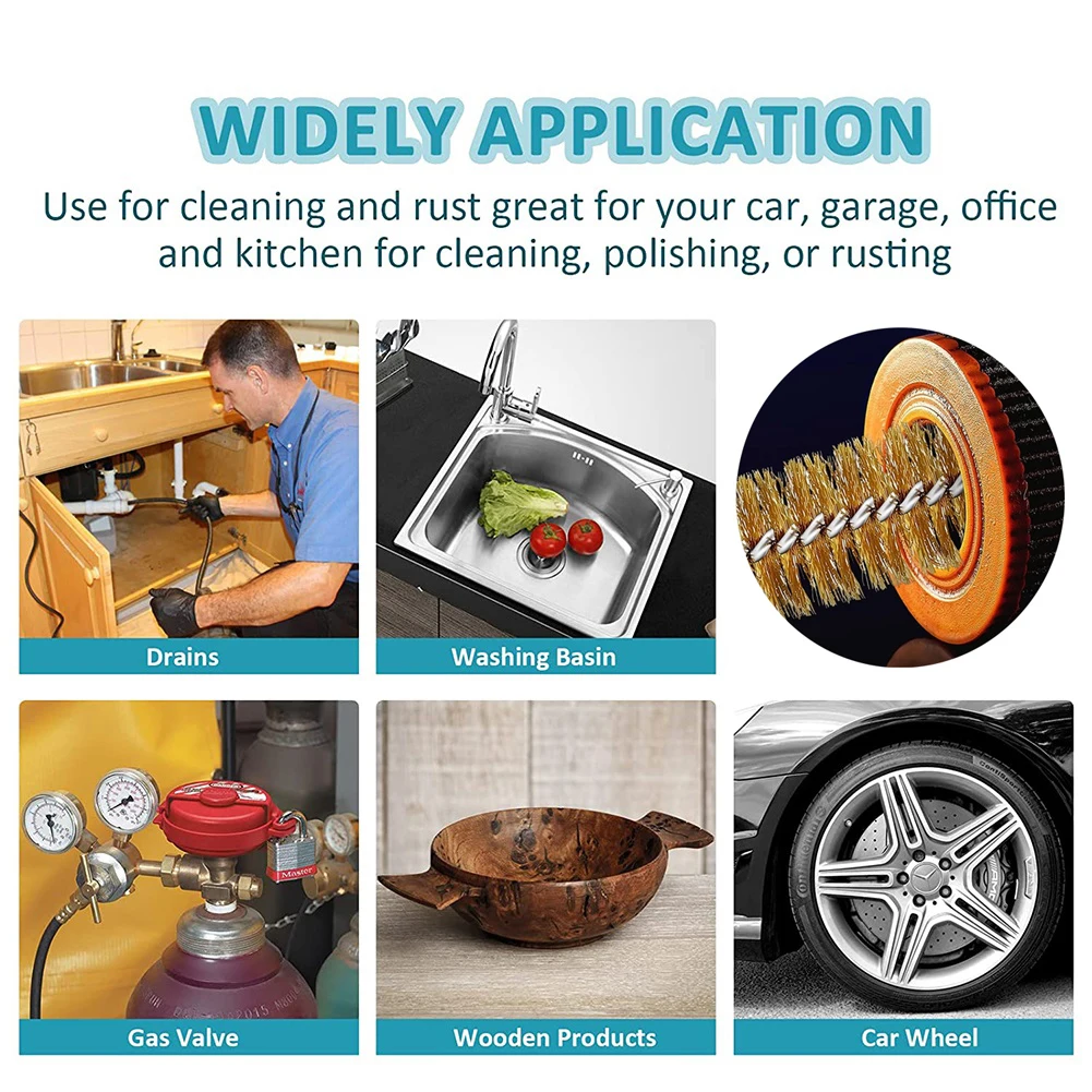 Brand New Cleaning Brush Wire Tube Brushes For Cleaning For Polishing Replacement 1/4Inch Shank Accessories Universal
Brand New Cleaning Brush Wire Tube Brushes For Cleaning For Polishing Replacement 1/4Inch Shank Accessories Universal