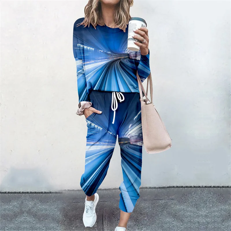 Spring Autumn Women Tracksuit 2 Piece Set Long Sleeve Casual Suit Clothes Print Comfortable Simple Style
Spring Autumn Women Tracksuit 2 Piece Set Long Sleeve Casual Suit Clothes Print Comfortable Simple Style