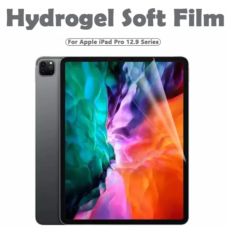 Мягкая Гидрогелевая пленка из ТПУ для Apple iPad 2021 New Pro 12,9 дюйма 2018 2020, Защита экрана для iPad Pro 12,9 2017 2015
Мягкая Гидрогелевая пленка из ТПУ для Apple iPad 2021 New Pro 12,9 дюйма 2018 2020, Защита экрана для iPad Pro 12,9 2017 2015