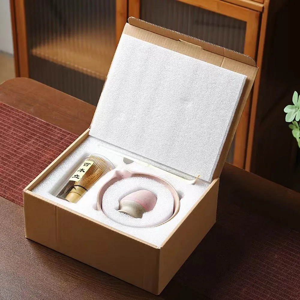 Японский чайный сервиз матча из бамбука и керамики 4 шт. 
Японский чайный сервиз матча из бамбука и керамики 4 шт.