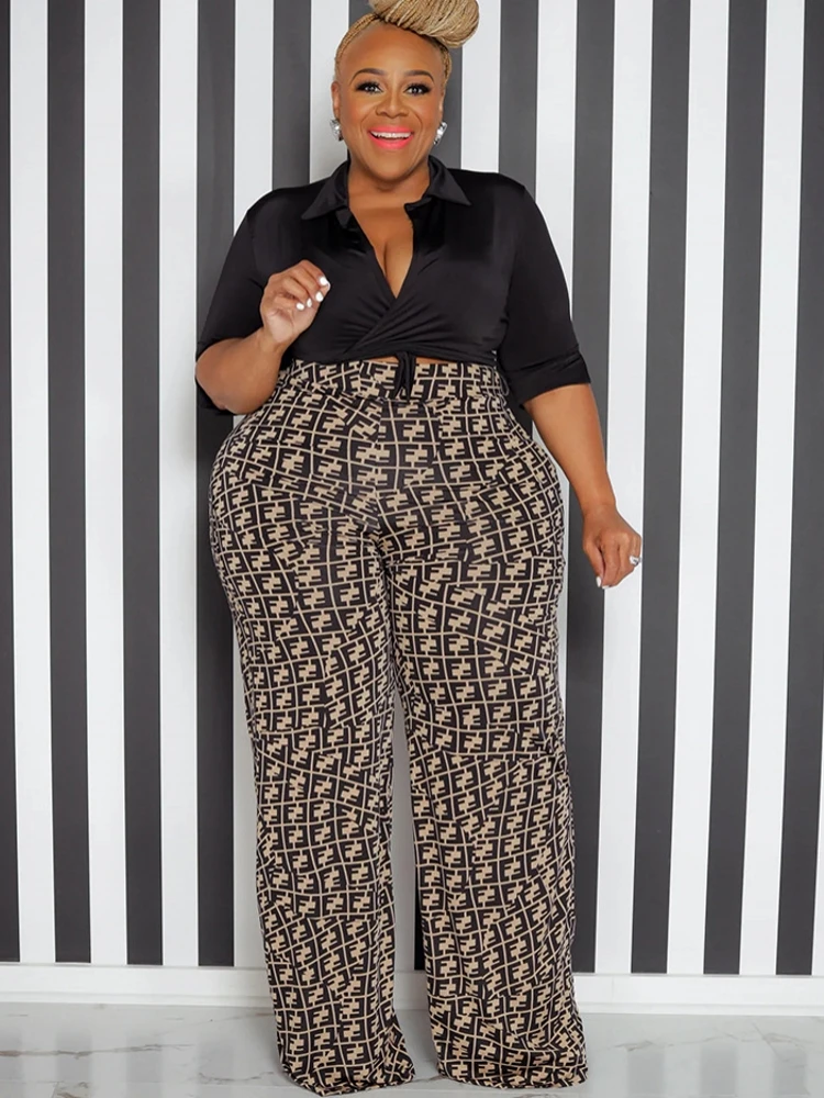 4XL 3XL Plus Size Sets Women Clothes 2 Piece Set Corset Tops And Pant Suits Autumn New Loose Casual Oversize Matching Set
4XL 3XL Plus Size Sets Women Clothes 2 Piece Set Corset Tops And Pant Suits Autumn New Loose Casual Oversize Matching Set