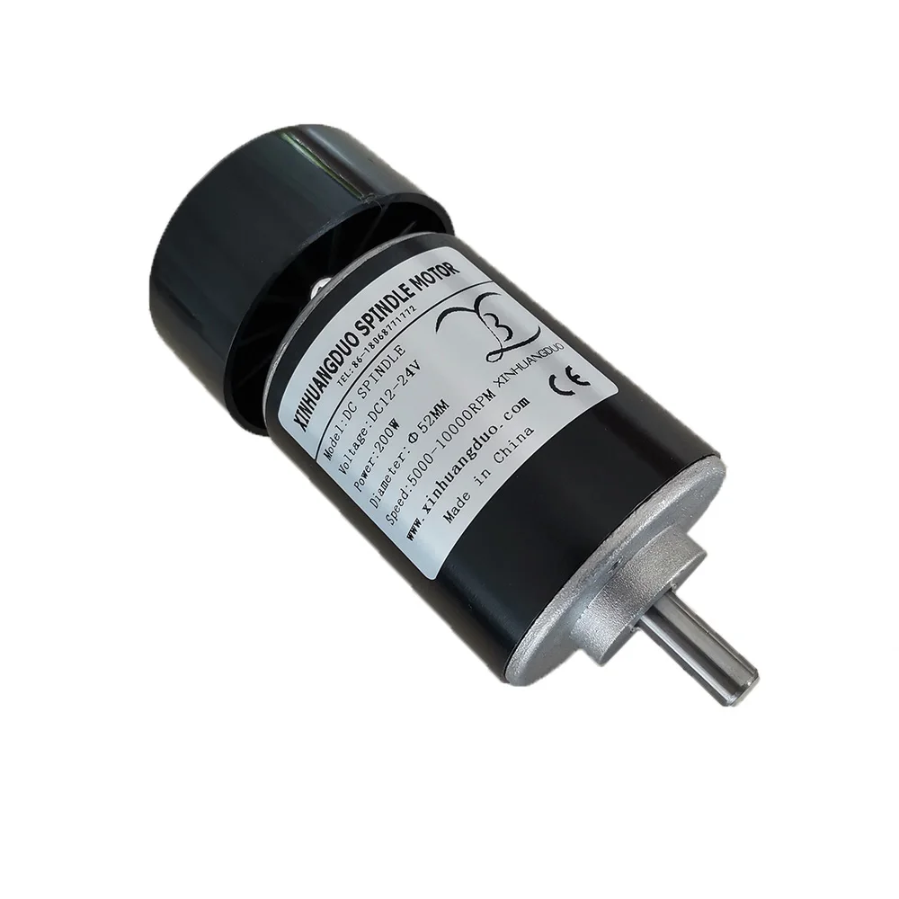 Шпиндельный двигатель XINHUANGDUO 24В 200Вт
Шпиндельный двигатель XINHUANGDUO 24В 200Вт