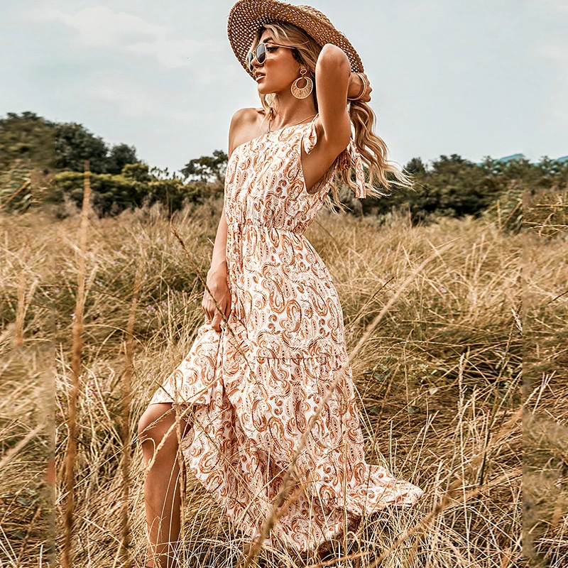 Korean Fashion Vintage Dress Beach Wear Women Bathroom Exits 2022 New Slant Shoulder Backless Sexy Print Plus Size Swing
Korean Fashion Vintage Dress Beach Wear Women Bathroom Exits 2022 New Slant Shoulder Backless Sexy Print Plus Size Swing