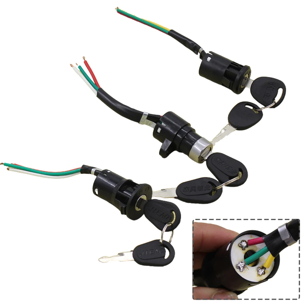 Electric Scooter Ignition Switch Key Power Lock Universal E-bike Key Power Locks Portable Dustproof Cycling Accessories
Electric Scooter Ignition Switch Key Power Lock Universal E-bike Key Power Locks Portable Dustproof Cycling Accessories