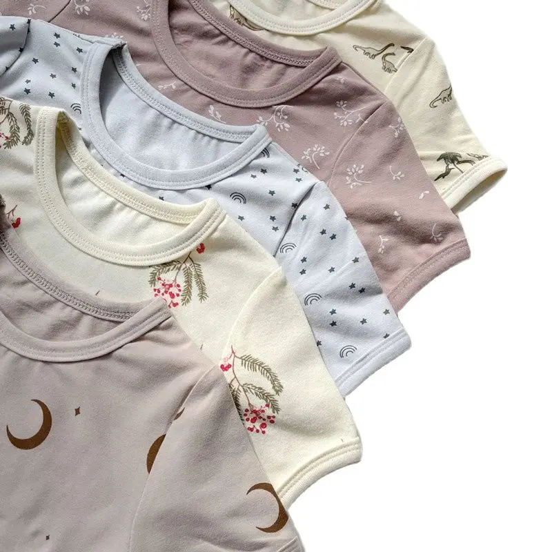 Пижама для мальчиков и девочек от 2 до 7 лет, комплекты пижам, Повседневная футболка с коротким рукавом, спортивная одежда, одежда для сна
Пижама для мальчиков и девочек от 2 до 7 лет, комплекты пижам, Повседневная футболка с коротким рукавом, спортивная одежда, одежда для сна