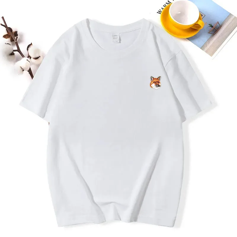 Summer Fashion Men's Brand Fox Casual T-shirt 100% Cotton Short Sleeve Business Casual Men's Shirt
Summer Fashion Men's Brand Fox Casual T-shirt 100% Cotton Short Sleeve Business Casual Men's Shirt