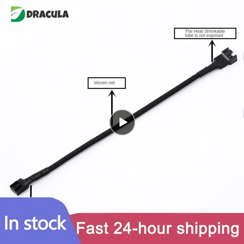 Pvc Insulation Pressure Resistance Pwm Temperature Control Line Safe And Durable Computer Adapter Cable Black Aging Resistance
Pvc Insulation Pressure Resistance Pwm Temperature Control Line Safe And Durable Computer Adapter Cable Black Aging Resistance