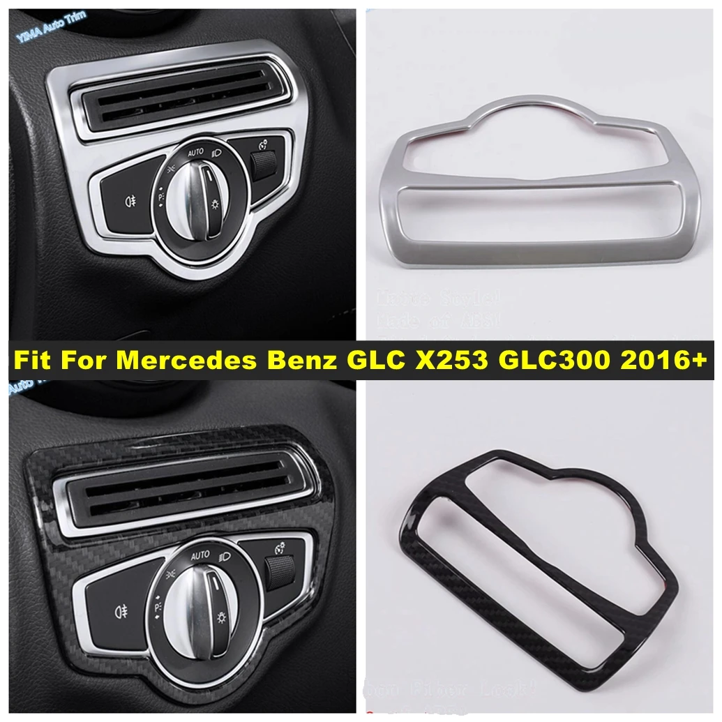 Head Lights Switch Button Cover Trim Fit For Mercedes Benz GLC X253 GLC300 2016 - 2019 Matte / Carbon Fiber Interior Accessories
Head Lights Switch Button Cover Trim Fit For Mercedes Benz GLC X253 GLC300 2016 - 2019 Matte / Carbon Fiber Interior Accessories