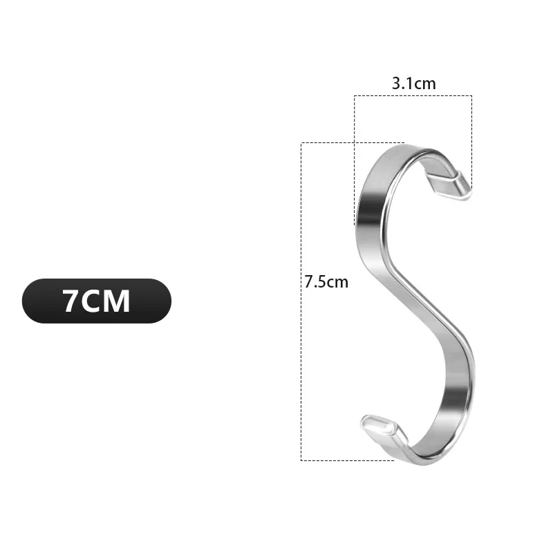 S-образный крючок из нержавеющей стали
S-образный крючок из нержавеющей стали