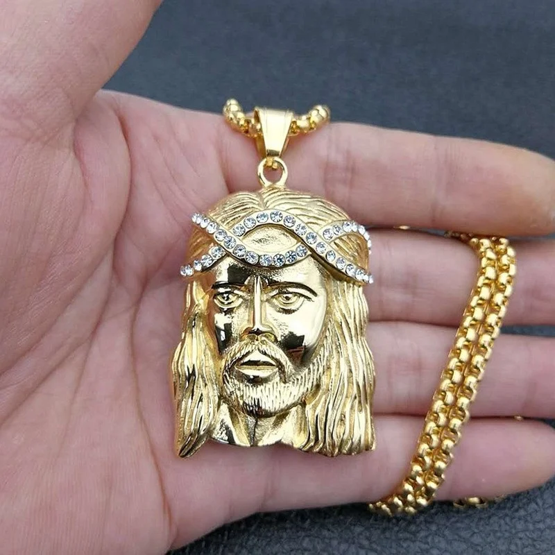 Модная подвеска с христианским Иисусом, Мужская подвеска, модная Очаровательная бижутерия, аксессуары в стиле хип-хоп и панк, религиозный а...
Модная подвеска с христианским Иисусом, Мужская подвеска, модная Очаровательная бижутерия, аксессуары в стиле хип-хоп и панк, религиозный а...